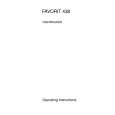 AEG Favorit 438 Owners Manual AEG Favorit 438 Owners Manual