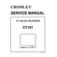 CROSLEY CT191 Service Manual CROSLEY CT191 Service Manual