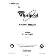 WHIRLPOOL EV110CXSW00 Parts Catalog WHIRLPOOL EV110CXSW00 Parts Catalog