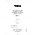 ZANUSSI ZTE240 Owners Manual ZANUSSI ZTE240 Owners Manual