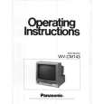 PANASONIC WVCM143 Owners Manual PANASONIC WVCM143 Owners Manual