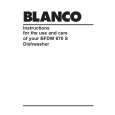BLANCO BFDW670S Owners Manual BLANCO BFDW670S Owners Manual