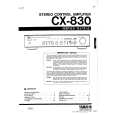 YAMAHA CX-830 Service Manual YAMAHA CX-830 Service Manual