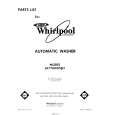 WHIRLPOOL LA7700XPW3 Parts Catalog WHIRLPOOL LA7700XPW3 Parts Catalog