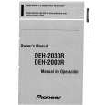 PIONEER DEH-2030R Owners Manual PIONEER DEH-2030R Owners Manual
