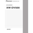 PIONEER XW-DV500/MAXJ Owners Manual PIONEER XW-DV500/MAXJ Owners Manual