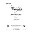 WHIRLPOOL ACQ052XY0 Parts Catalog WHIRLPOOL ACQ052XY0 Parts Catalog