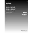 YAMAHA YST-SW215 Owners Manual YAMAHA YST-SW215 Owners Manual