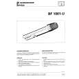 SENNHEISER BF1081-U Service Manual SENNHEISER BF1081-U Service Manual