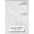 ARTHUR MARTIN ELECTROLUX LF0976 Owners Manual ARTHUR MARTIN ELECTROLUX LF0976 Owners Manual