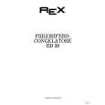 REX-ELECTROLUX RD20 Owners Manual REX-ELECTROLUX RD20 Owners Manual