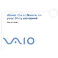 SONY PCG-R600MX VAIO Software Manual SONY PCG-R600MX VAIO Software Manual