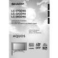 SHARP LC32GD4U Owners Manual SHARP LC32GD4U Owners Manual