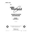 WHIRLPOOL DU8720XX0 Parts Catalog WHIRLPOOL DU8720XX0 Parts Catalog