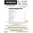 HITACHI 42HDT20 Service Manual HITACHI 42HDT20 Service Manual