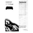 TECHNICS SL-1210MK3D Owners Manual TECHNICS SL-1210MK3D Owners Manual