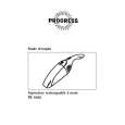 PROGRESS PB 1000 Owners Manual PROGRESS PB 1000 Owners Manual