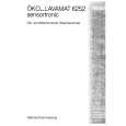 AEG LAV6252 Owners Manual AEG LAV6252 Owners Manual