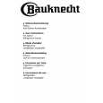 BAUKNECHT KGIC 3543/0 Owners Manual BAUKNECHT KGIC 3543/0 Owners Manual