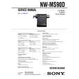 SONY NWMS90D Service Manual SONY NWMS90D Service Manual