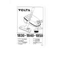 VOLTA U1810 Owners Manual VOLTA U1810 Owners Manual