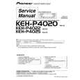 PIONEER KEH-P4020 Service Manual PIONEER KEH-P4020 Service Manual