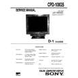 SONY CPD-200GS Owners Manual SONY CPD-200GS Owners Manual