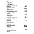 PIONEER HTZ-170DV/WLXJ Owners Manual PIONEER HTZ-170DV/WLXJ Owners Manual