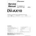 PIONEER DV-AX10 Owners Manual PIONEER DV-AX10 Owners Manual