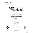WHIRLPOOL RJM77000 Parts Catalog WHIRLPOOL RJM77000 Parts Catalog