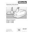 MIELE S514 Owners Manual MIELE S514 Owners Manual