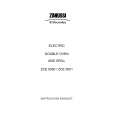 ZANUSSI ZCE5000BK Owners Manual ZANUSSI ZCE5000BK Owners Manual