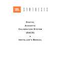 JBL DACS Owners Manual JBL DACS Owners Manual