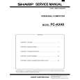 SHARP PC-AX40 Service Manual SHARP PC-AX40 Service Manual