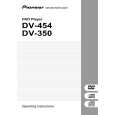 PIONEER DV-454-K/WVXU Owners Manual PIONEER DV-454-K/WVXU Owners Manual
