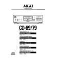 AKAI CD-69 Owners Manual AKAI CD-69 Owners Manual