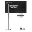 AIWA ZHT540 Owners Manual AIWA ZHT540 Owners Manual