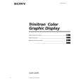 SONY GDM-200PS Owners Manual SONY GDM-200PS Owners Manual