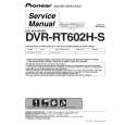 PIONEER DVR-RT602 Service Manual PIONEER DVR-RT602 Service Manual