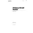 SONY STRD1011S Owners Manual SONY STRD1011S Owners Manual