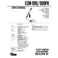 SONY ECM999 Service Manual SONY ECM999 Service Manual