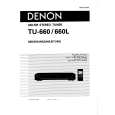 DENON TU660 Owners Manual DENON TU660 Owners Manual