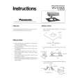 PANASONIC WVQ100A Owners Manual PANASONIC WVQ100A Owners Manual