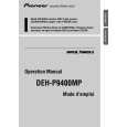 PIONEER DEH-P9400MP/UC Owners Manual PIONEER DEH-P9400MP/UC Owners Manual