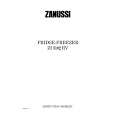 ZANUSSI ZI3102RV Owners Manual ZANUSSI ZI3102RV Owners Manual