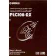 YAMAHA PLG100-DX Owners Manual YAMAHA PLG100-DX Owners Manual