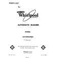 WHIRLPOOL LA5400XMW2 Parts Catalog WHIRLPOOL LA5400XMW2 Parts Catalog