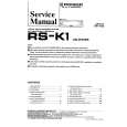 PIONEER RSK1 Service Manual PIONEER RSK1 Service Manual