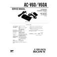 SONY ACV60/A Service Manual SONY ACV60/A Service Manual