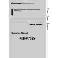 PIONEER KEH-P7025/ES Owners Manual PIONEER KEH-P7025/ES Owners Manual